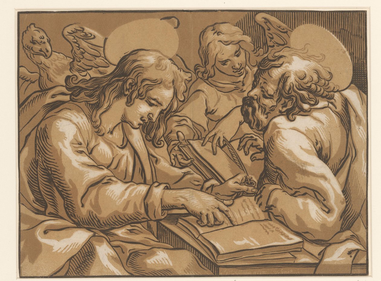 Évangélistes Matthieu et Jean - Ludwig Businck