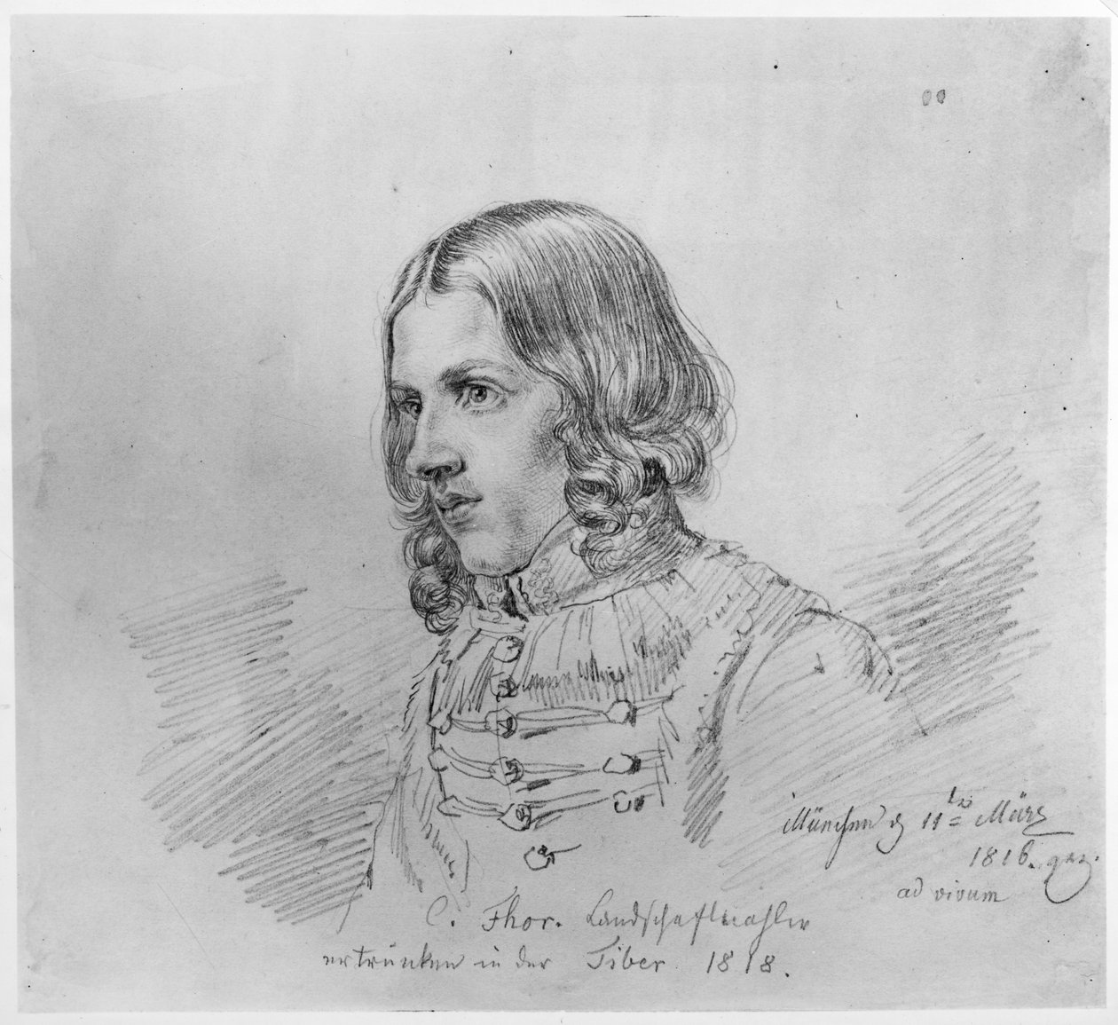 Portrait de Carl Philipp Fohr - Ludwig Emil Grimm