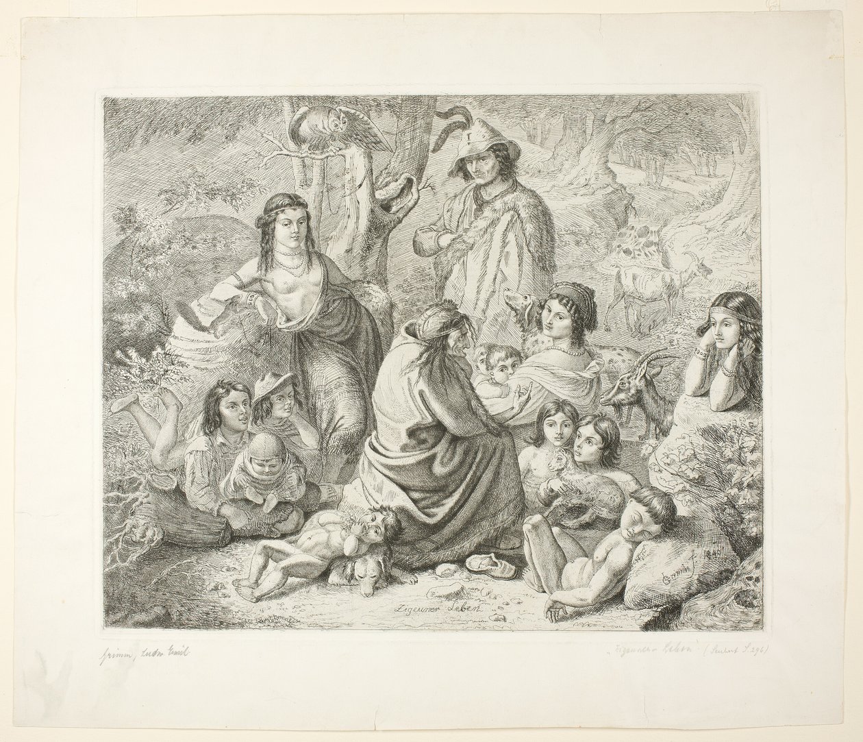 Vie de bohémien - Ludwig Emil Grimm
