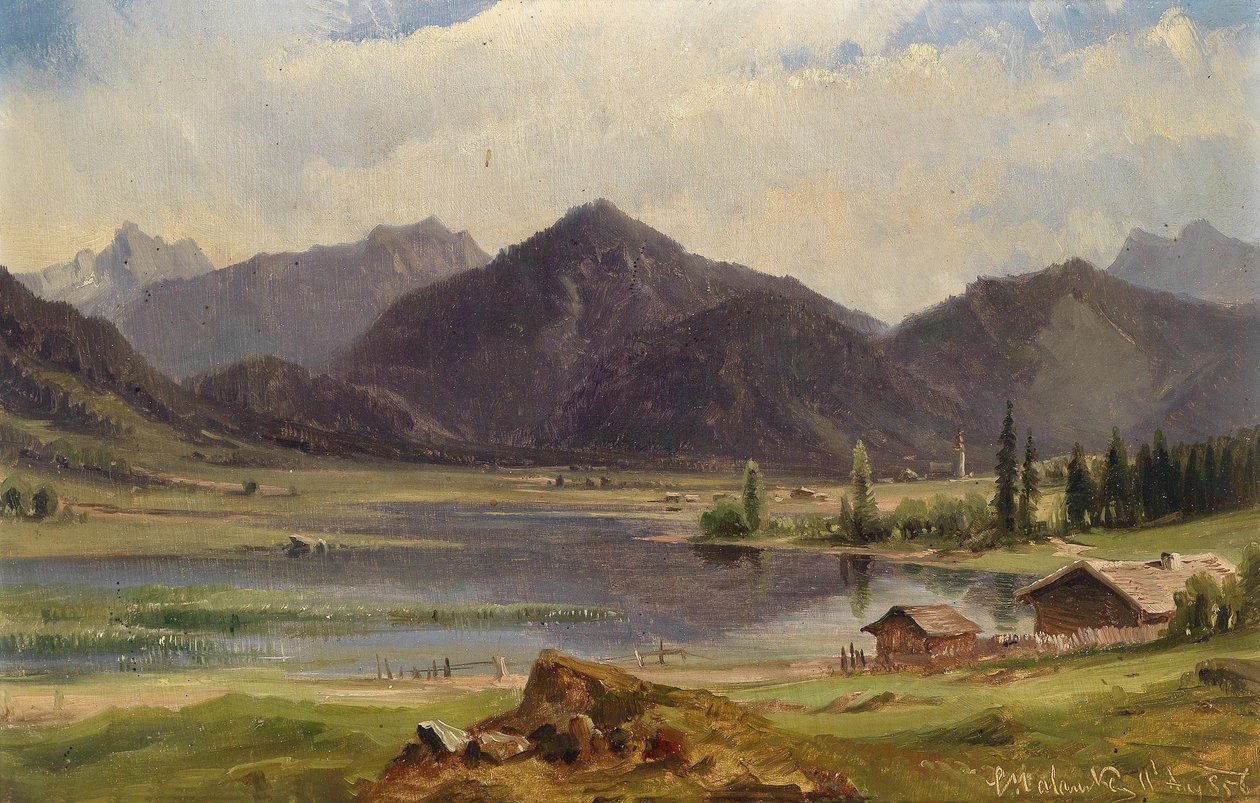 Le Plansee au Tyrol, selon l