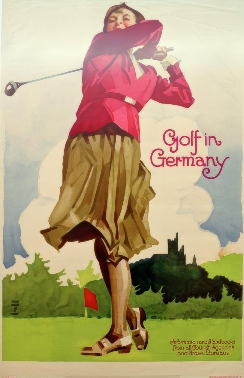 Golf en Allemagne / Informations et guides de toutes les agences touristiques et bureaux de voyage - Ludwig Hohlwein