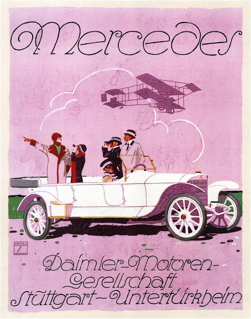 Mercedes, 1914 - Ludwig Hohlwein