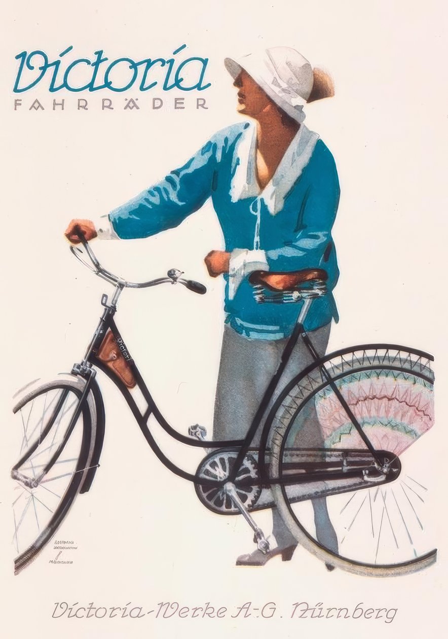 Vélos Victoria - Ludwig Hohlwein
