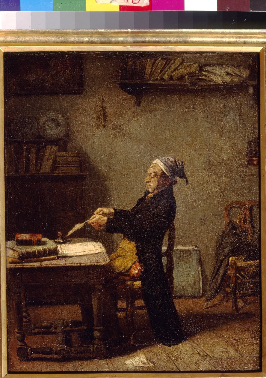 Scientifique au travail par Knaus, Ludwig. Musée des Beaux-Arts Pouchkine, Moscou - Ludwig Knaus