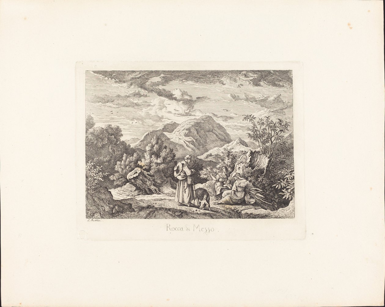 Rocca di Mezzo - Ludwig Richter