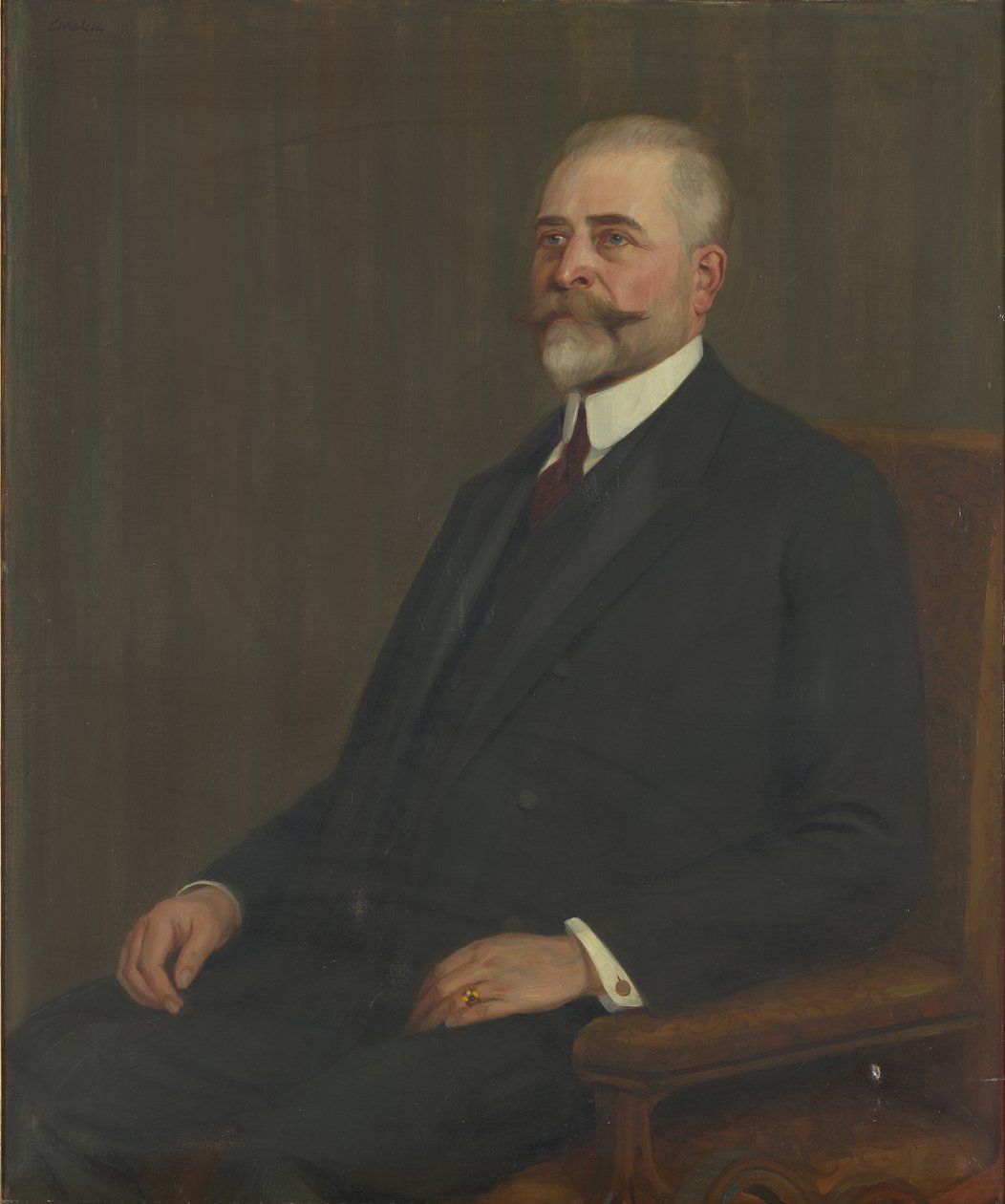Son Excellence Moritz Comte Vetter von der Lilie, 1901-1907 Président de la Chambre des députés - Ludwig Wieden