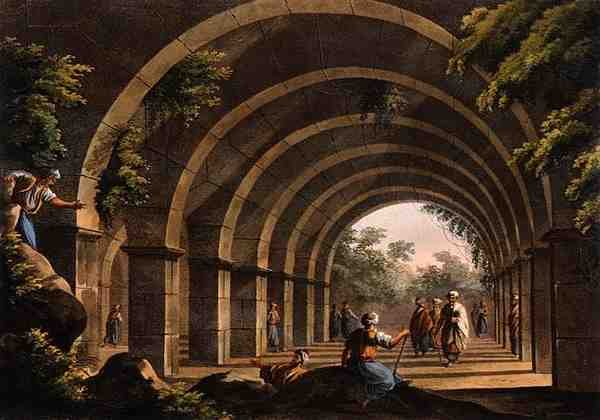 Un ancien bain à Cacamo, en Caramanie, de 
