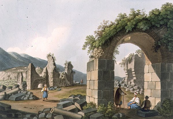Ruines des bains à Éphèse, planche 43 de 