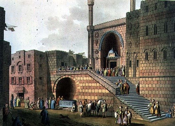La Fontaine des Amoureux avec la Mosquée Adjacent, planche 29 de 
