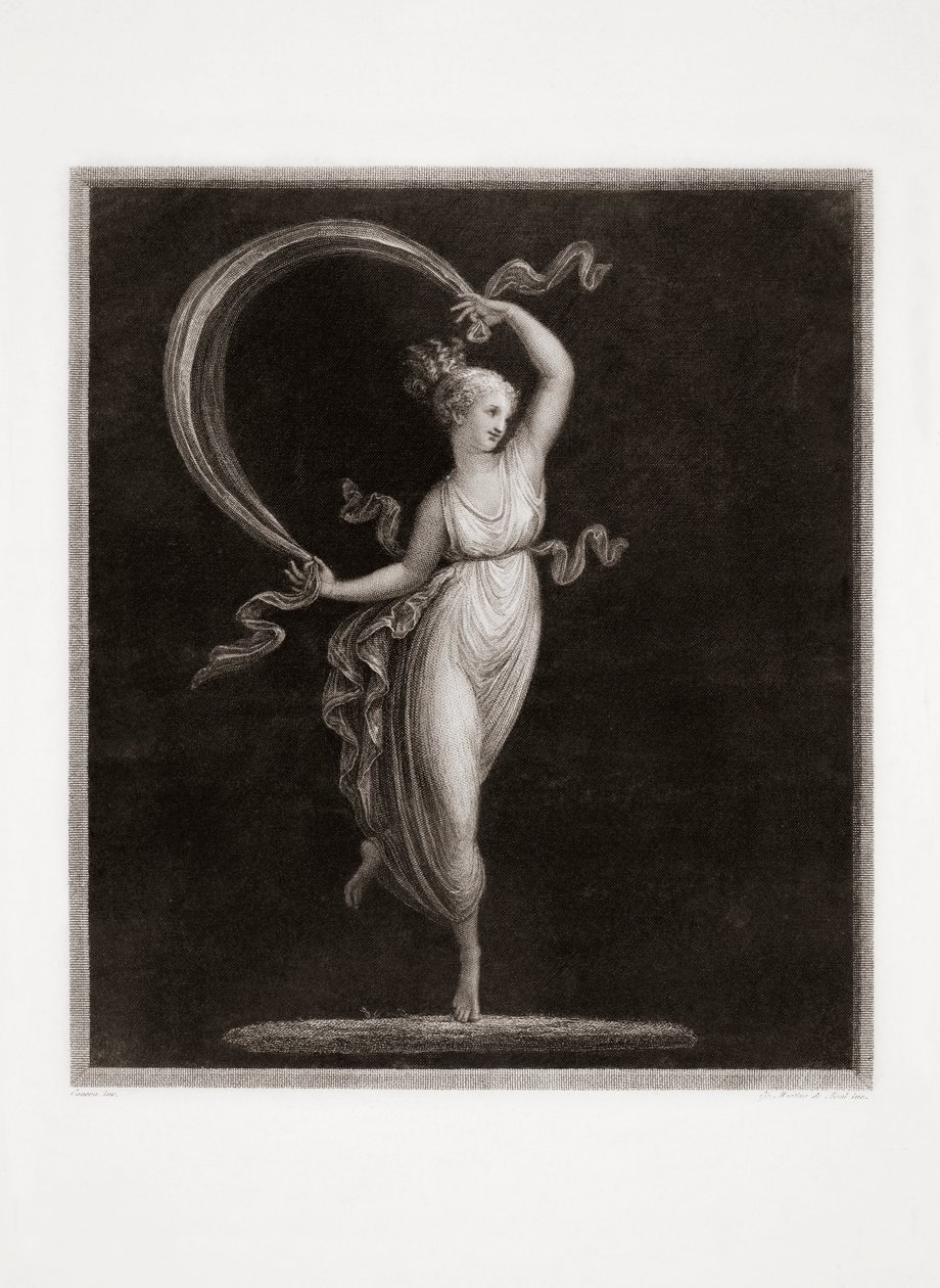 Danse. Gravé par Luigi Cunego. Conception par Antonio Canova - Luigi Cunego