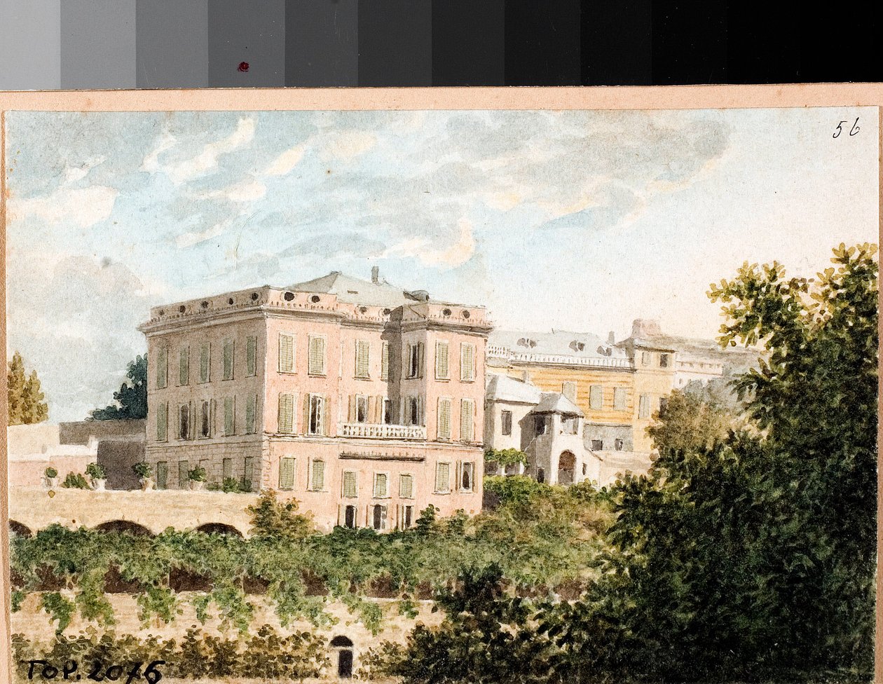 Vue de la villa Cambasio, Gênes - Luigi Garibbo