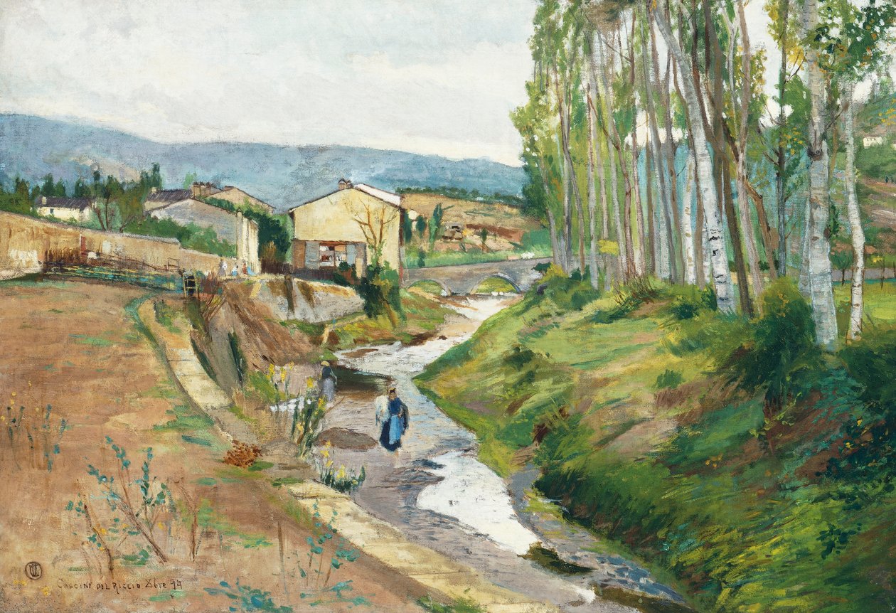Les fermes Riccio à Florence - Luigi Levi