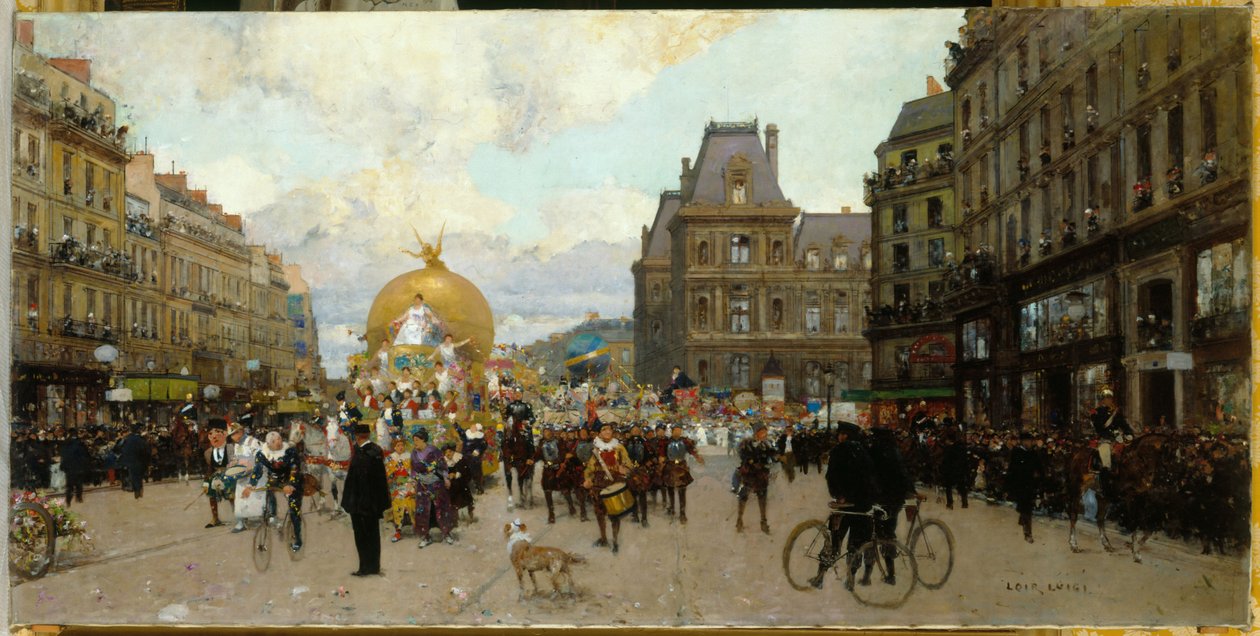 Mi-carême à Paris, vers 1912 - Luigi Loir