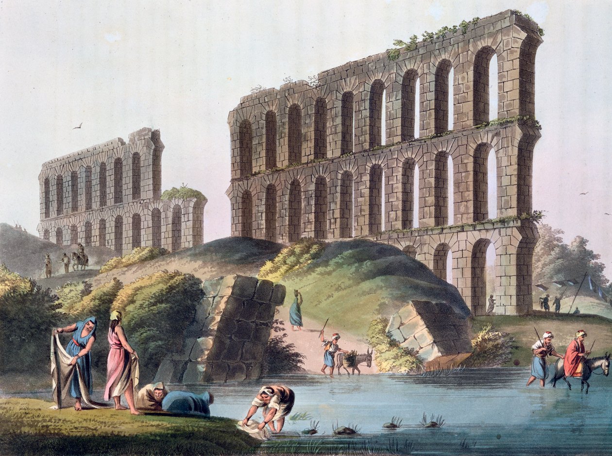 Ruines du grand aqueduc de l