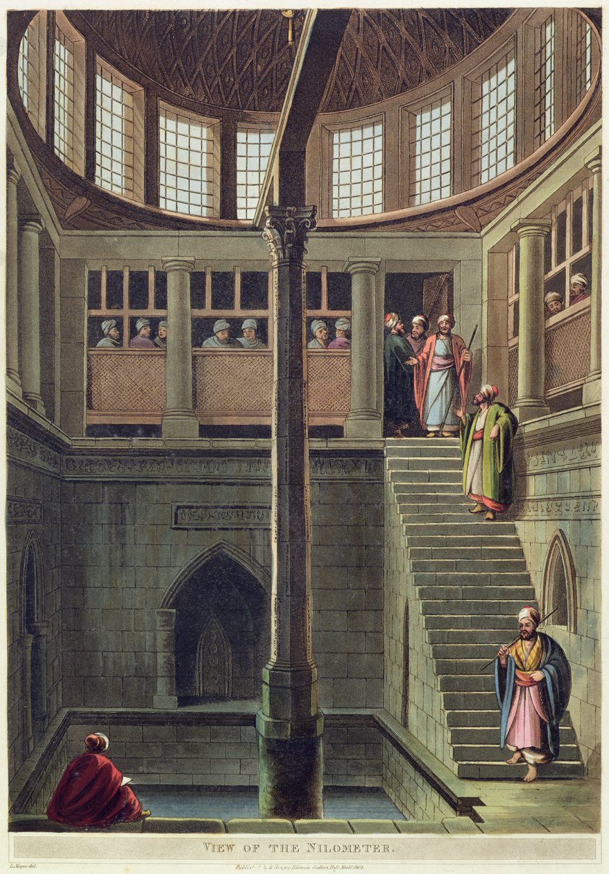 Vue du Nilomètre, planche 2 de 