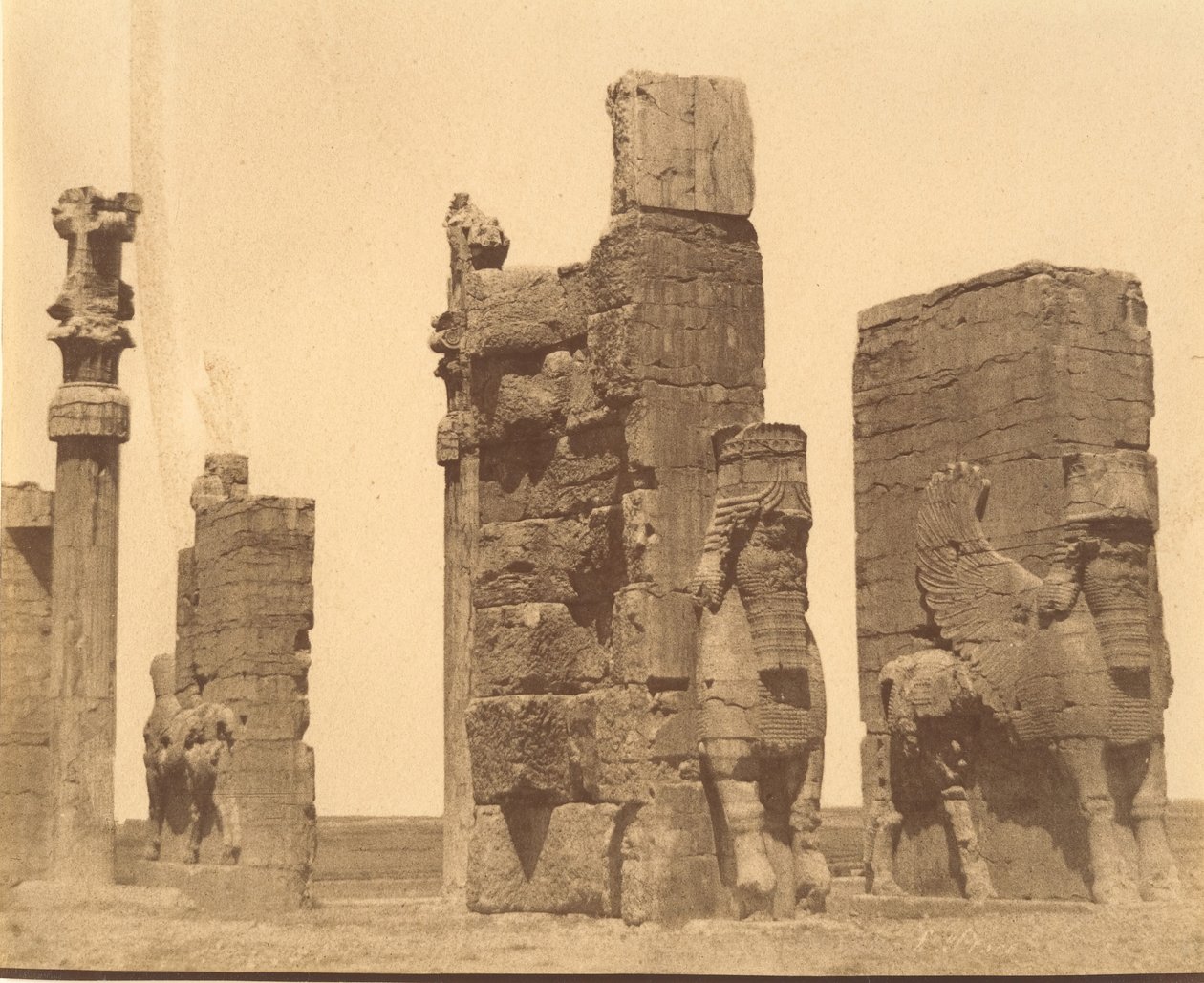 15 [Porte de toutes les Nations, Persépolis, Fars], 1840s-60s - Luigi Pesce