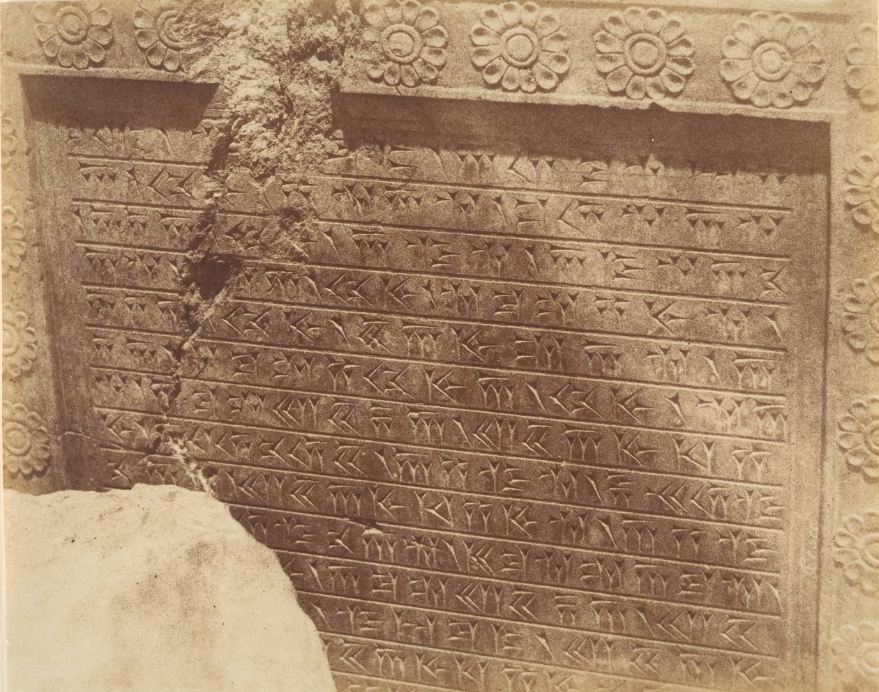 18 [Inscription, vieux persan en cunéiforme], 1840s-60s - Luigi Pesce