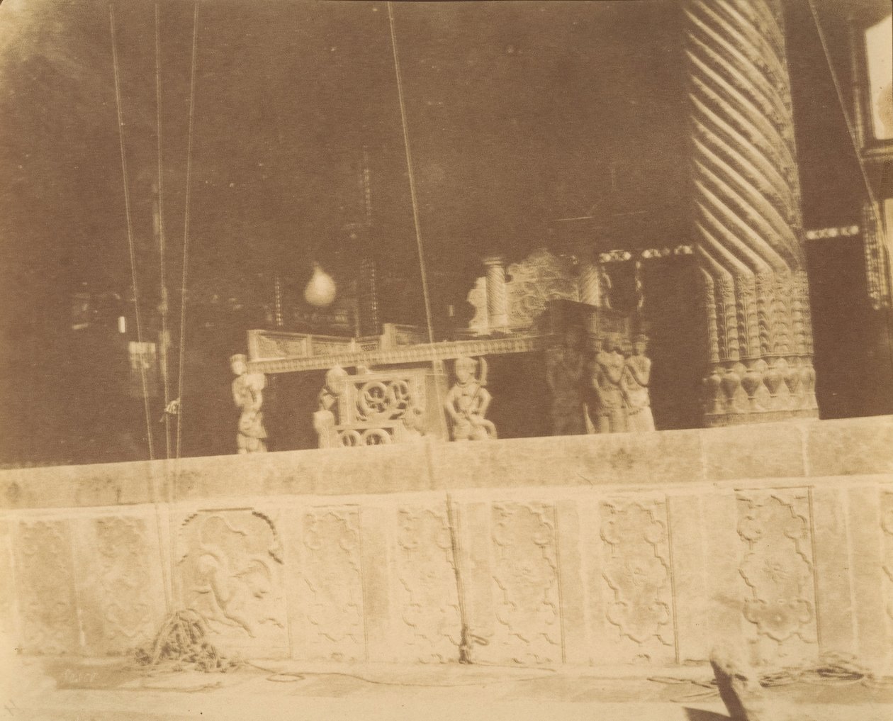 Palais de Golestan, Téhéran, Iran Takht-i Marmor - Luigi Pesce