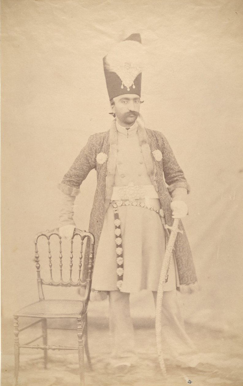 Naser al-Din Shah, ca. 1852-55 - Luigi Pesce