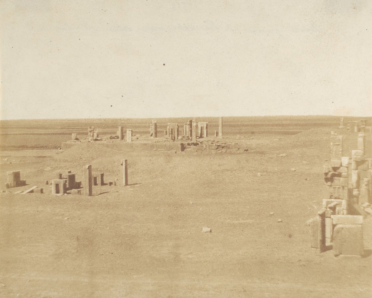 Veduta generale di Persepolis presa dalla Montagna - Luigi Pesce