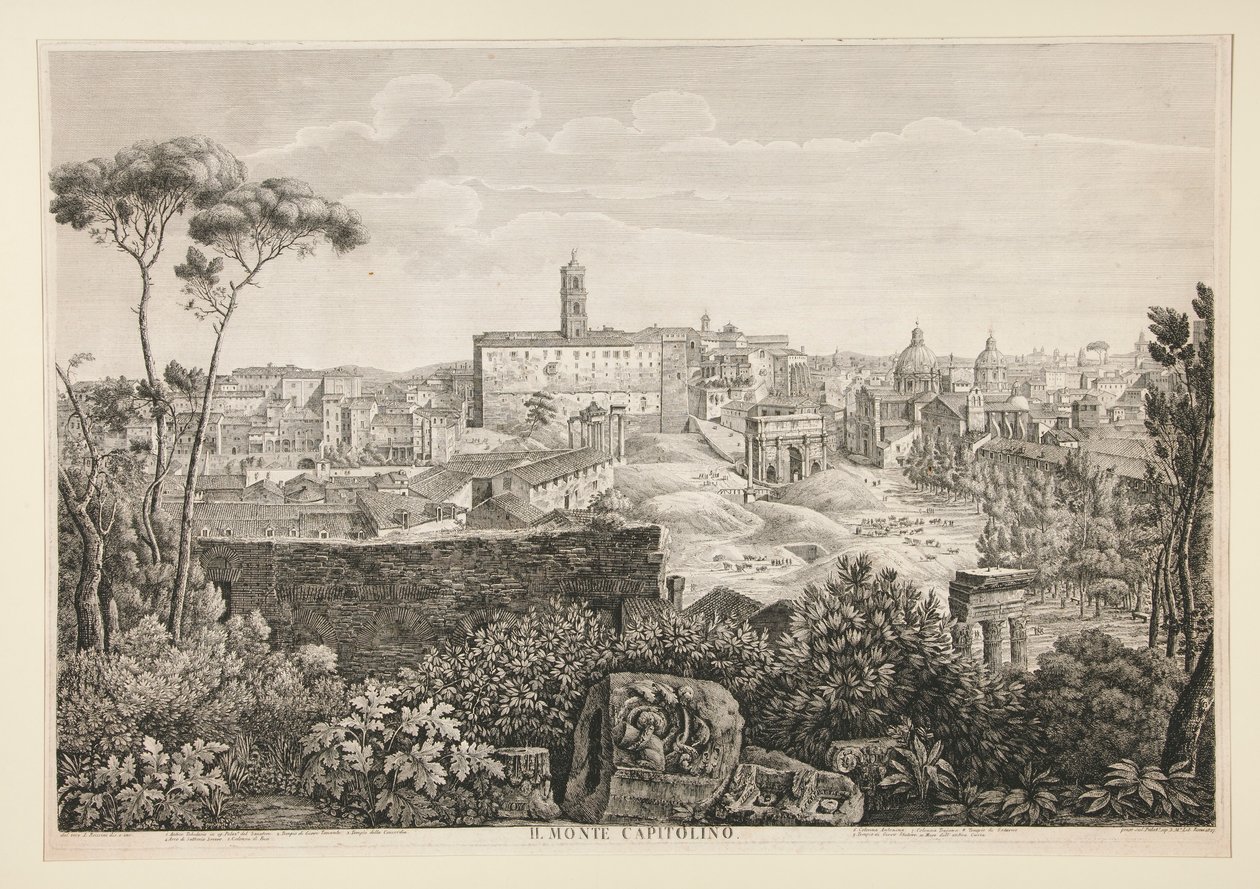 Le Mont Capitolin - Luigi Rossini