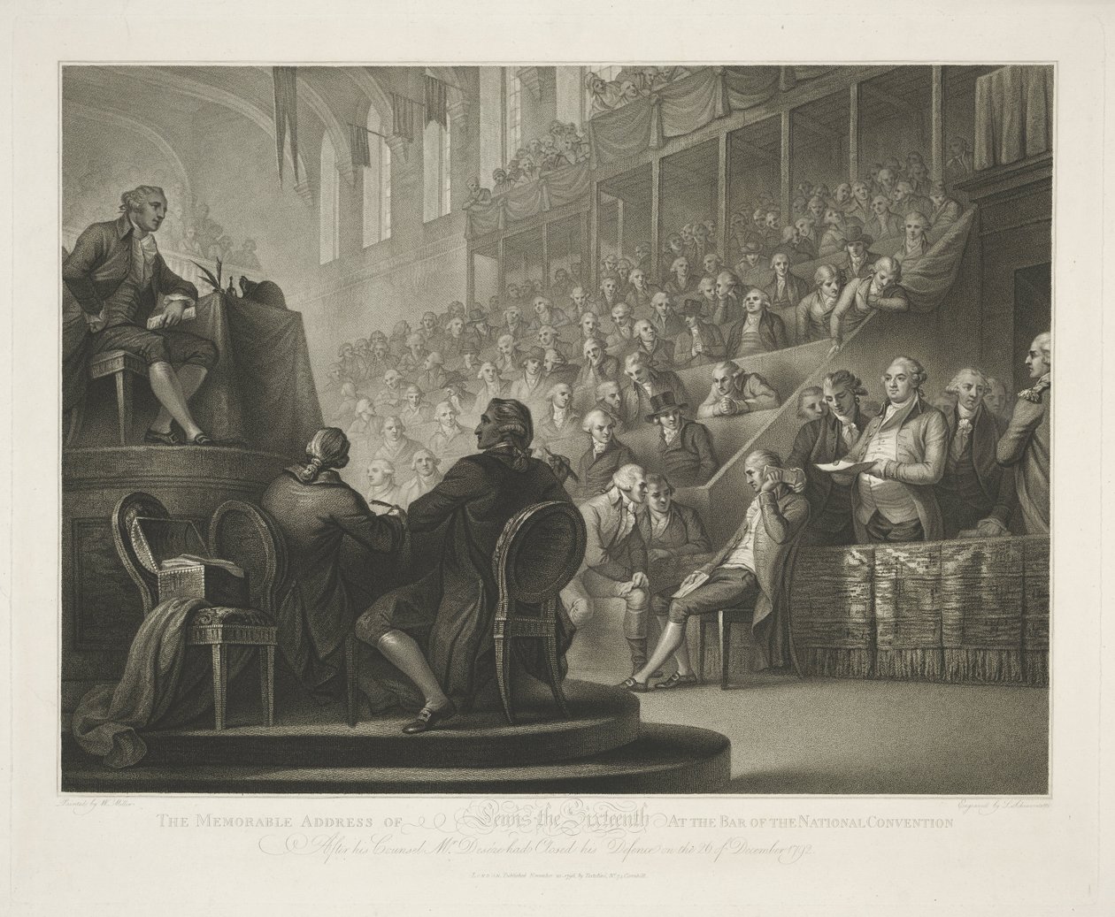 Discours de Louis XVI - Luigi Schiavonetti