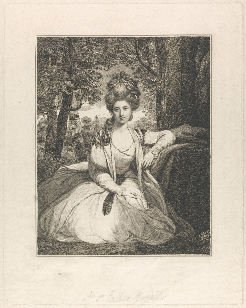 Vicomtesse Bayham (plus tard marquise Camden) - Luigi Schiavonetti