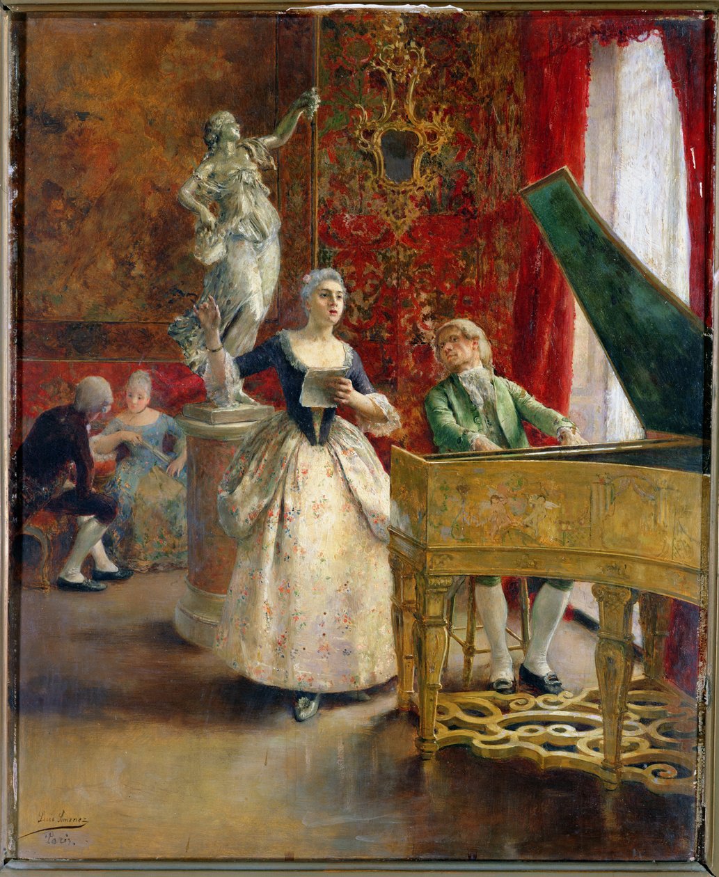 Le Concert, avant 1908 - Luis Jimenez y Aranda