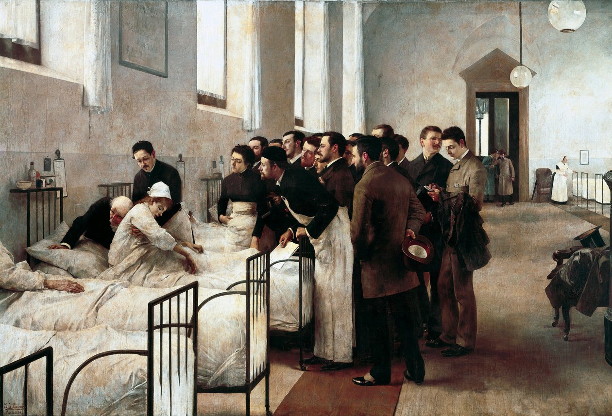 La visite du médecin - Luis Jimenez y Aranda