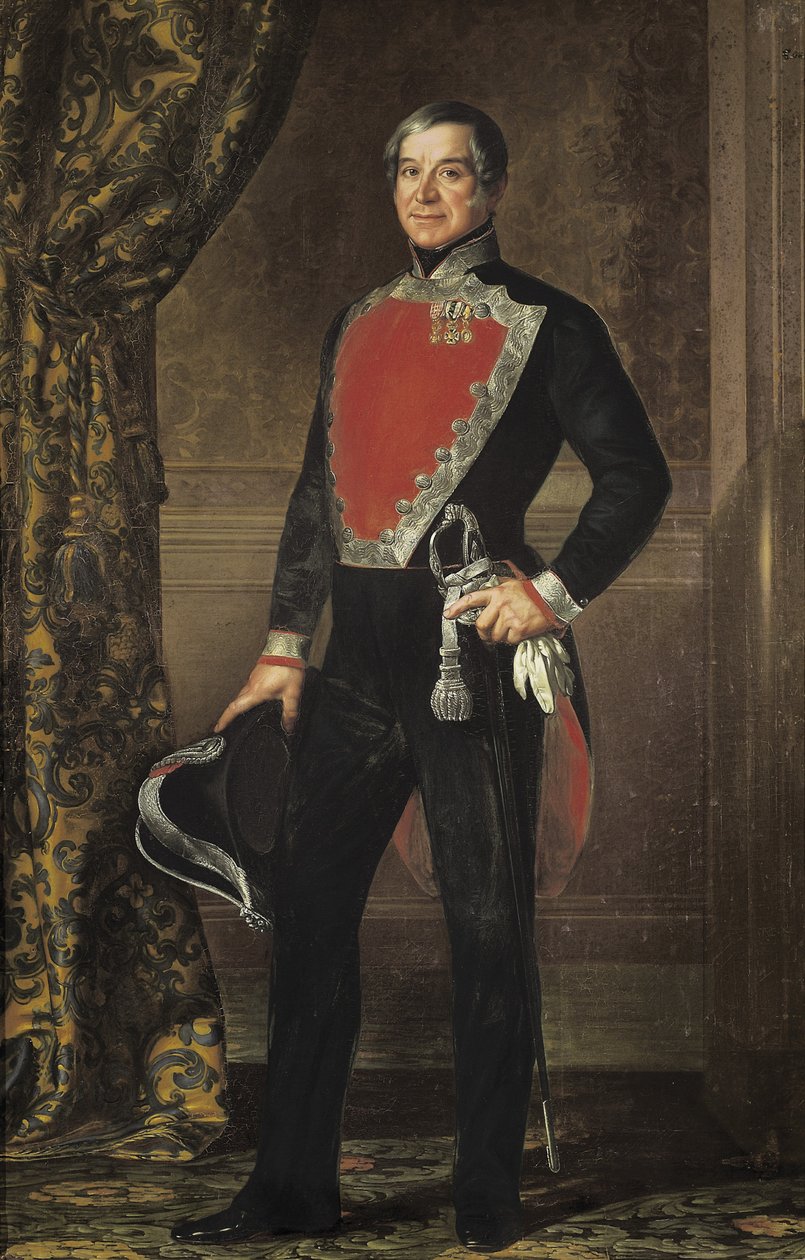 Portrait de Don Francisco Ignacio de Montserrat - Luis Lopez Piquer