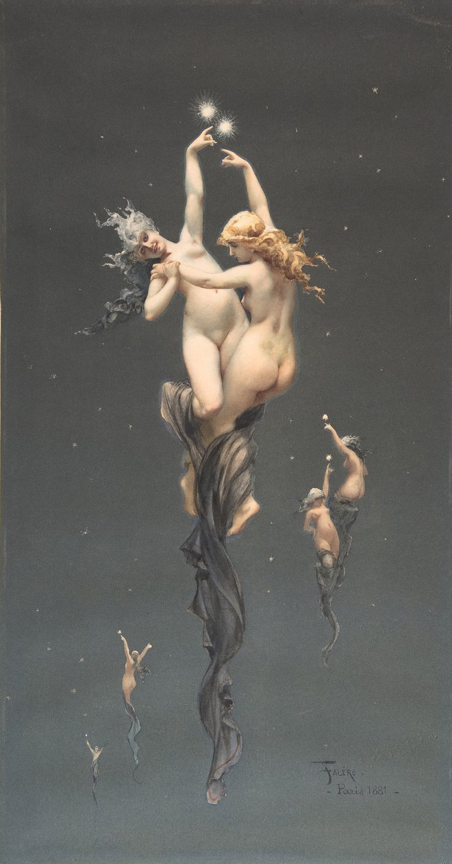 Étoiles jumelles, 1851-96 - Luis Riccardo Falero