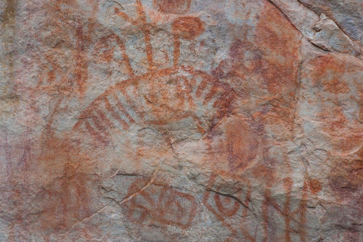 Pictographie, Faical, San Ignacio, Cajamarca, Pérou - Luis Rosendo.