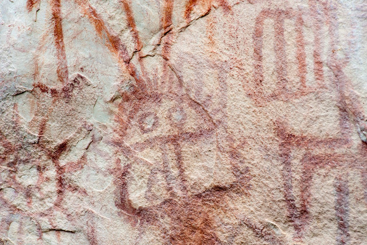 Pictographie, Faical, San Ignacio, Cajamarca, Pérou - Luis Rosendo.