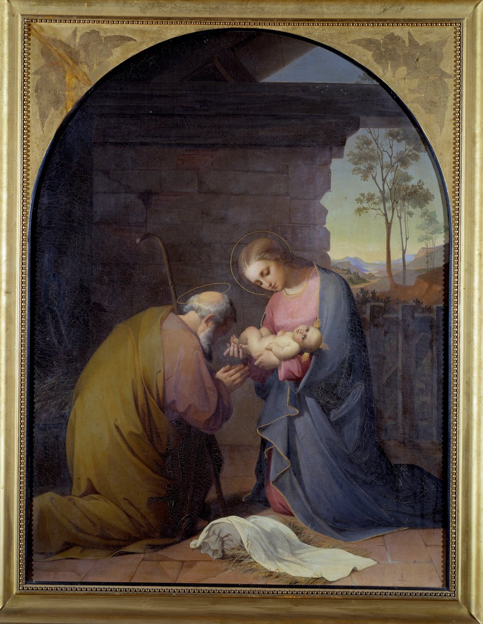 Adoration de Jésus - Luisa Mussini Piaggio