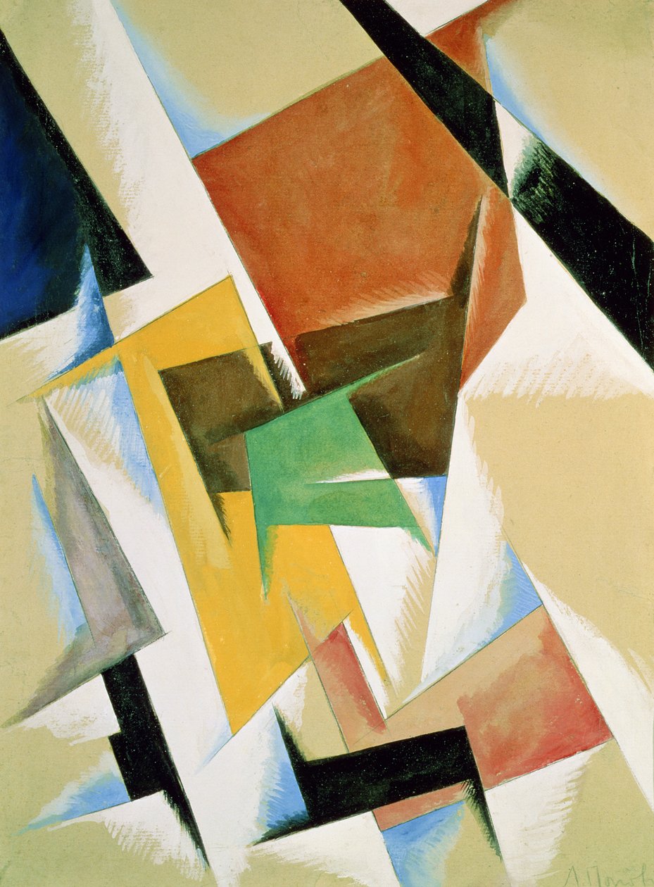Composition, 1921 - Lyubov Sergeevna Popova