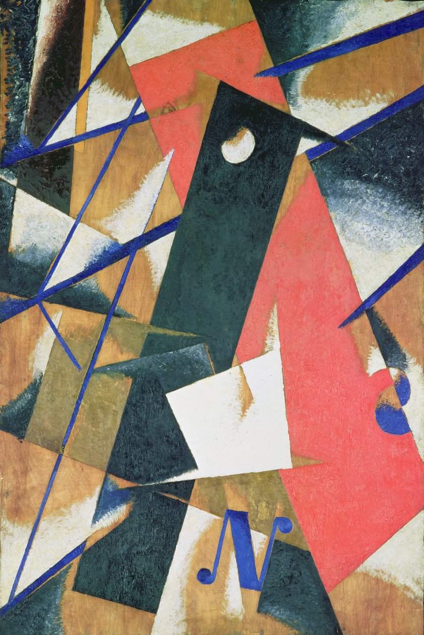 Construction de force spatiale, 1921 - Lyubov Sergeevna Popova