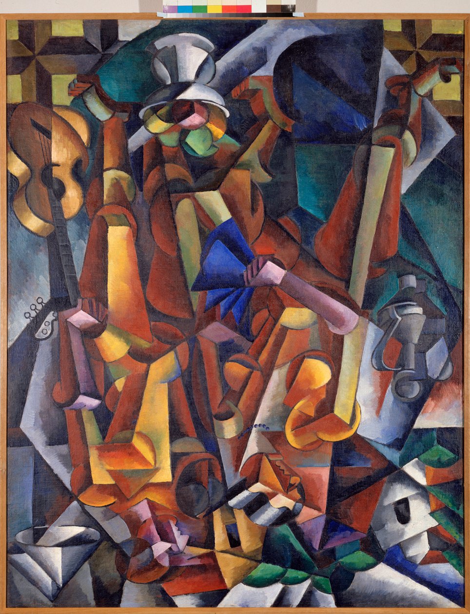 Composition avec figures - Lyubov Sergeevna Popova