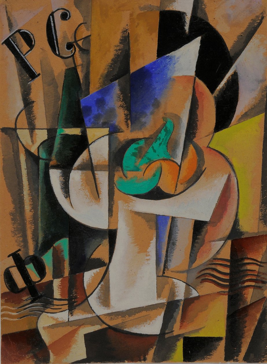 Composition picturale, 1921 - Lyubov Sergeevna Popova