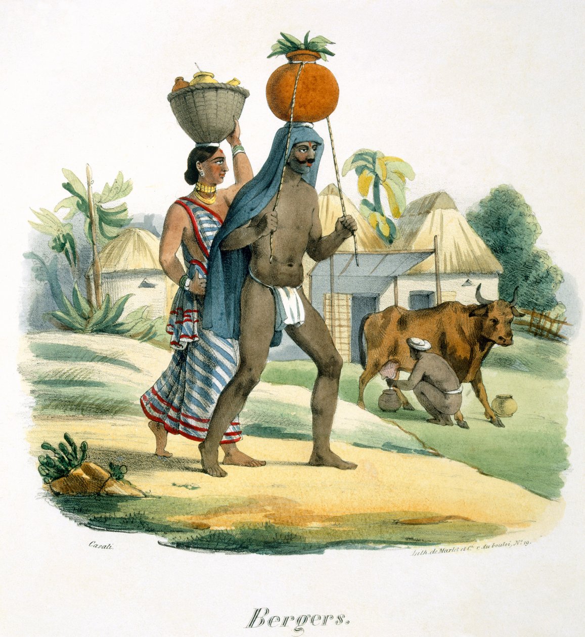 Bergers, 1827-35 - M.E. Burnouf
