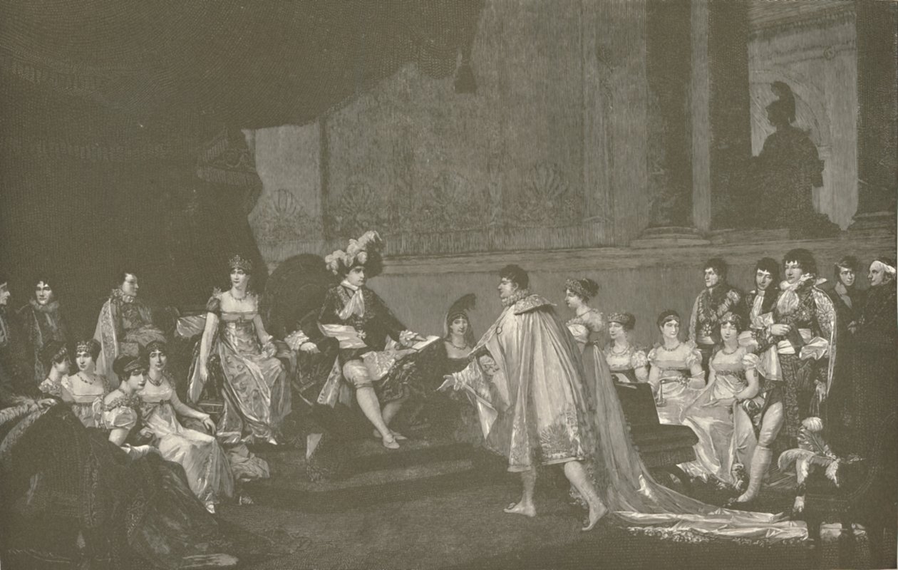 Mariage du prince Jérôme Bonaparte et de la princesse Frédérique Catherine de Wurtemberg, 1807, 1896 - M. Haider