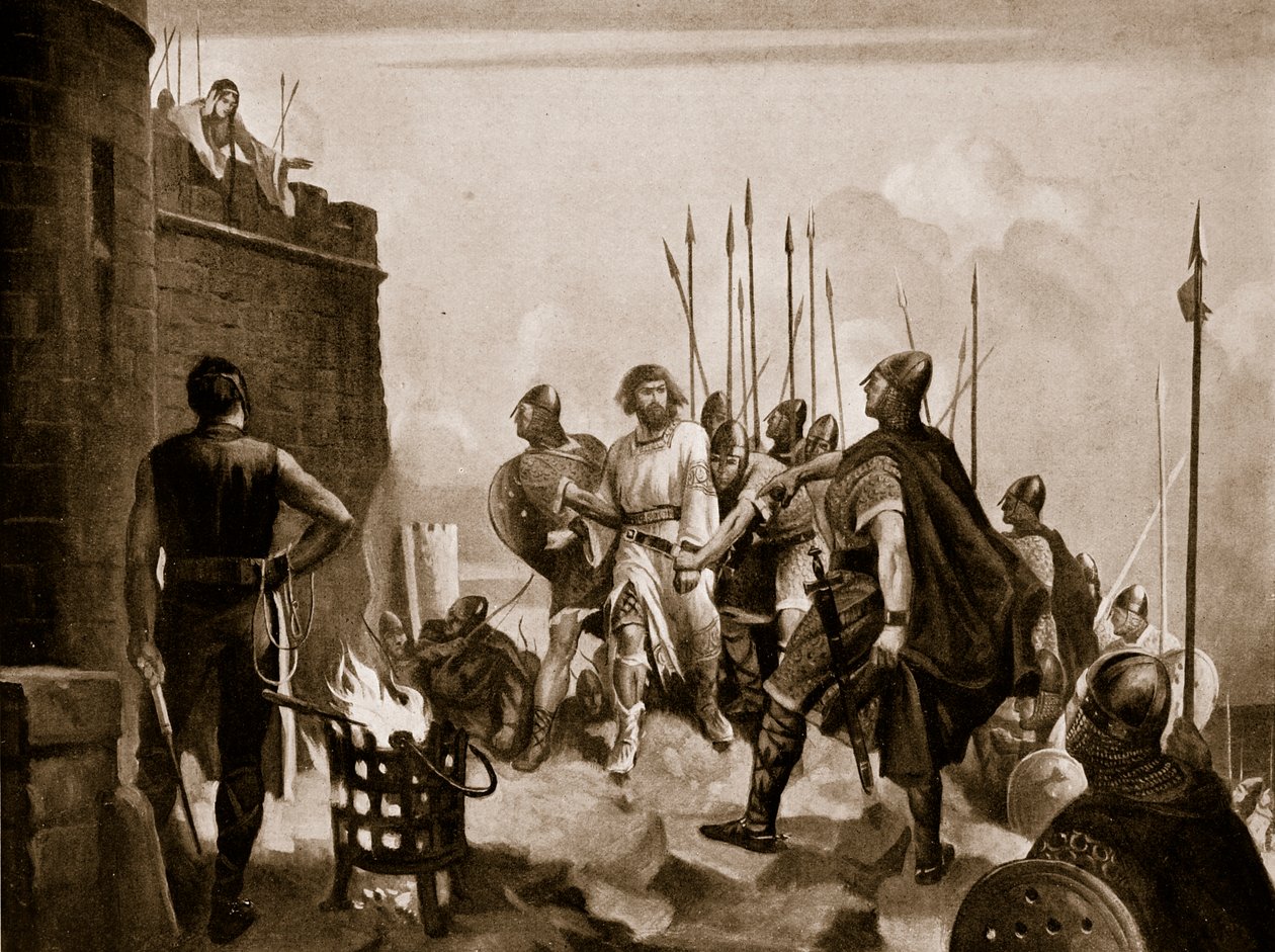La reddition du château de Bamborough - M. Mackinlay