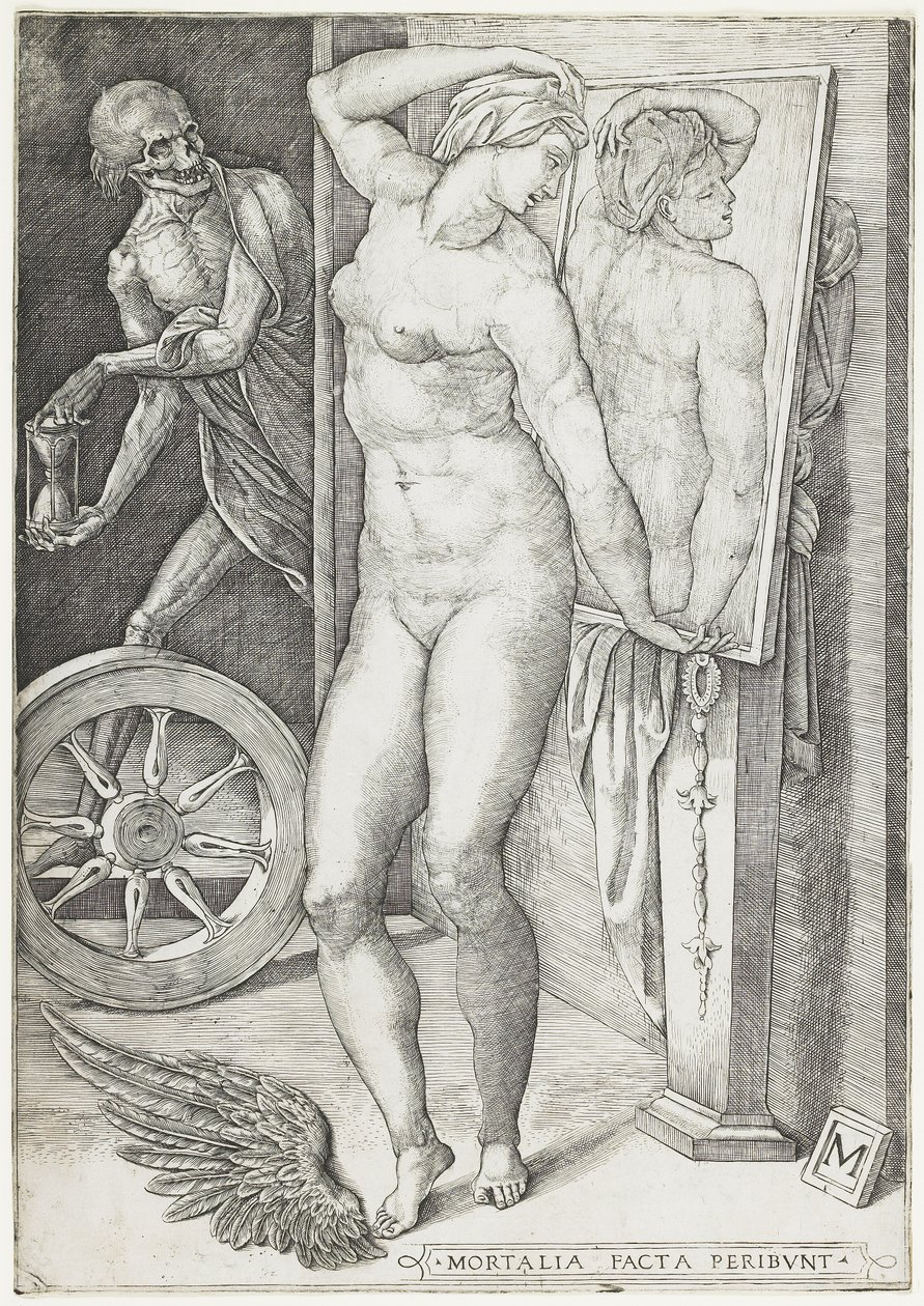 La mort surprenant une femme, vers 1490-1540 - M Master