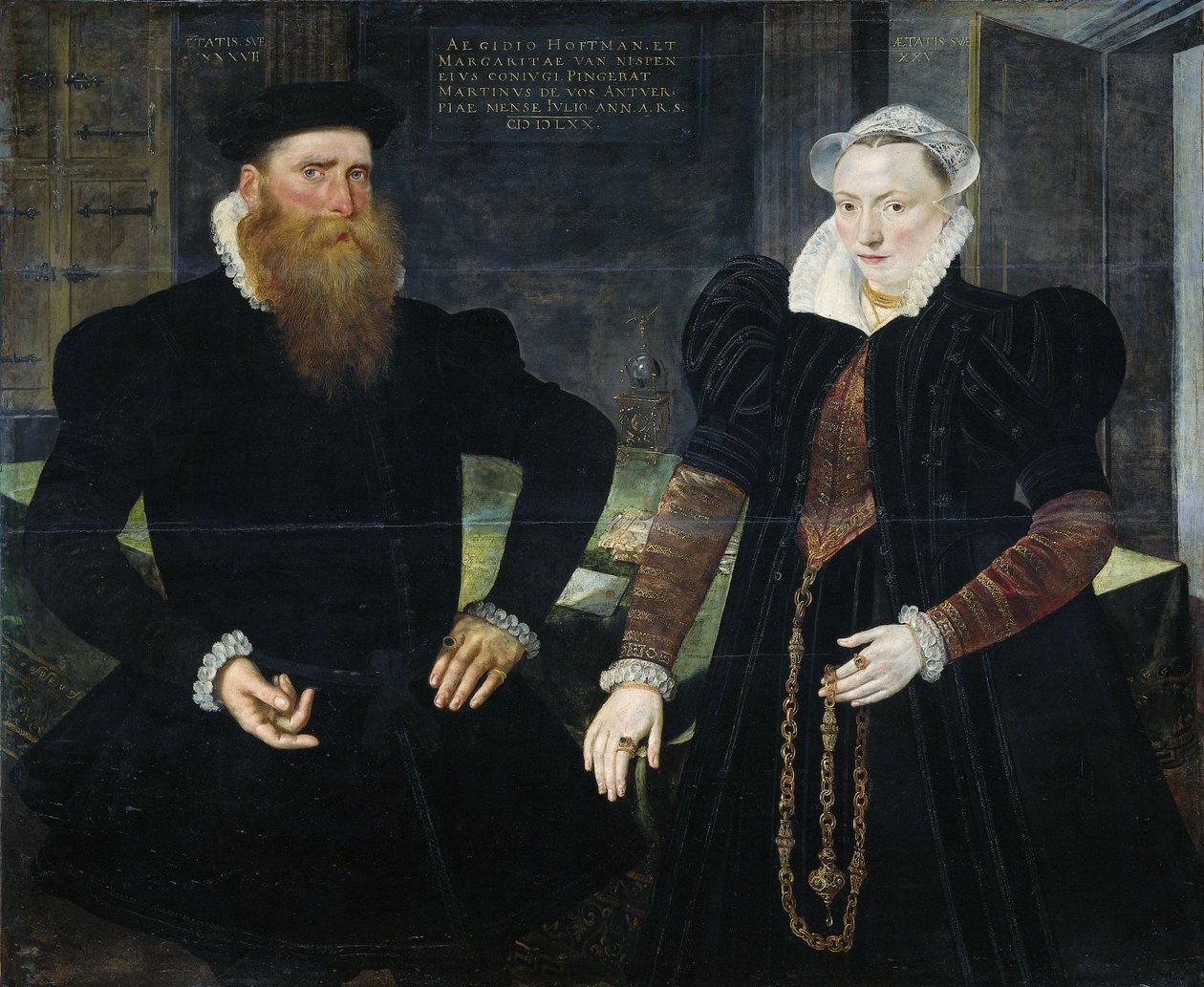 Portrait de Gillis Hooftman - Maarten de Vos
