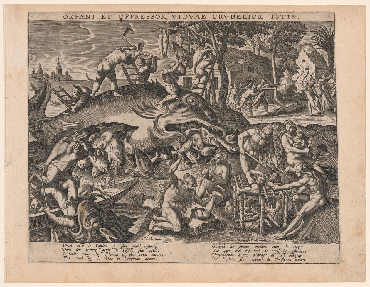 Les gros poissons mangent les petits - Maarten de Vos