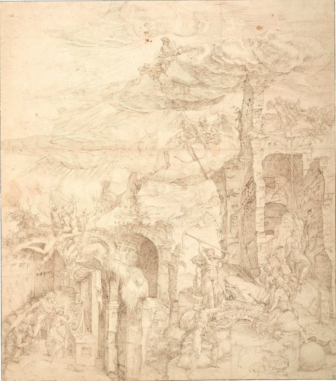Allégorie sur la force de la foi - Maarten van Heemskerck