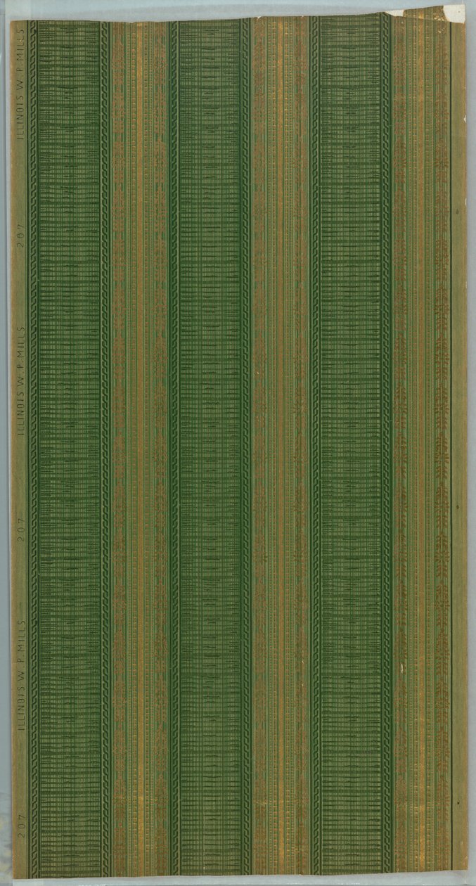 Mur latéral, 1900-1920 - Made by Illinois W.P. Mills
