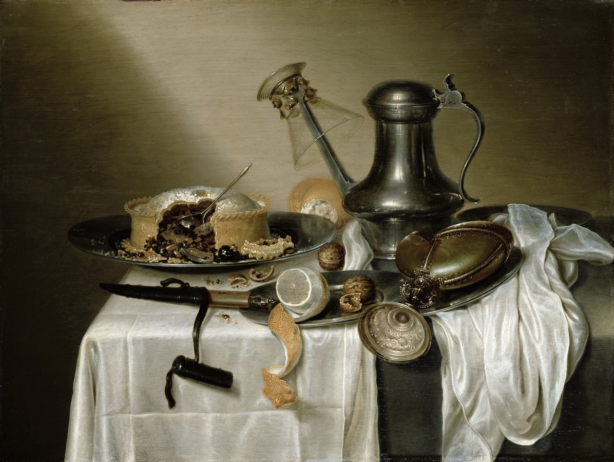La Tarte aux truffes, 1644 - Maerten Boelema de Stomme