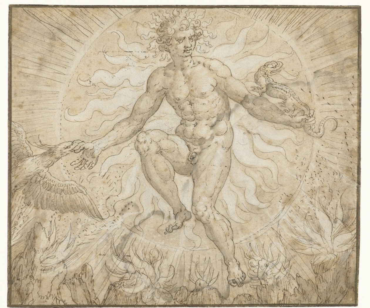 Ignis (série des Quatre éléments) - Maerten de Vos
