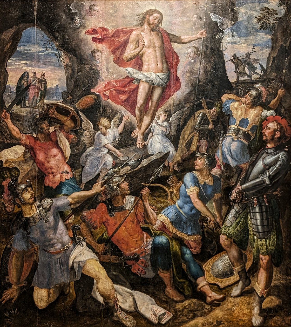 La résurrection du Christ - Maerten de Vos