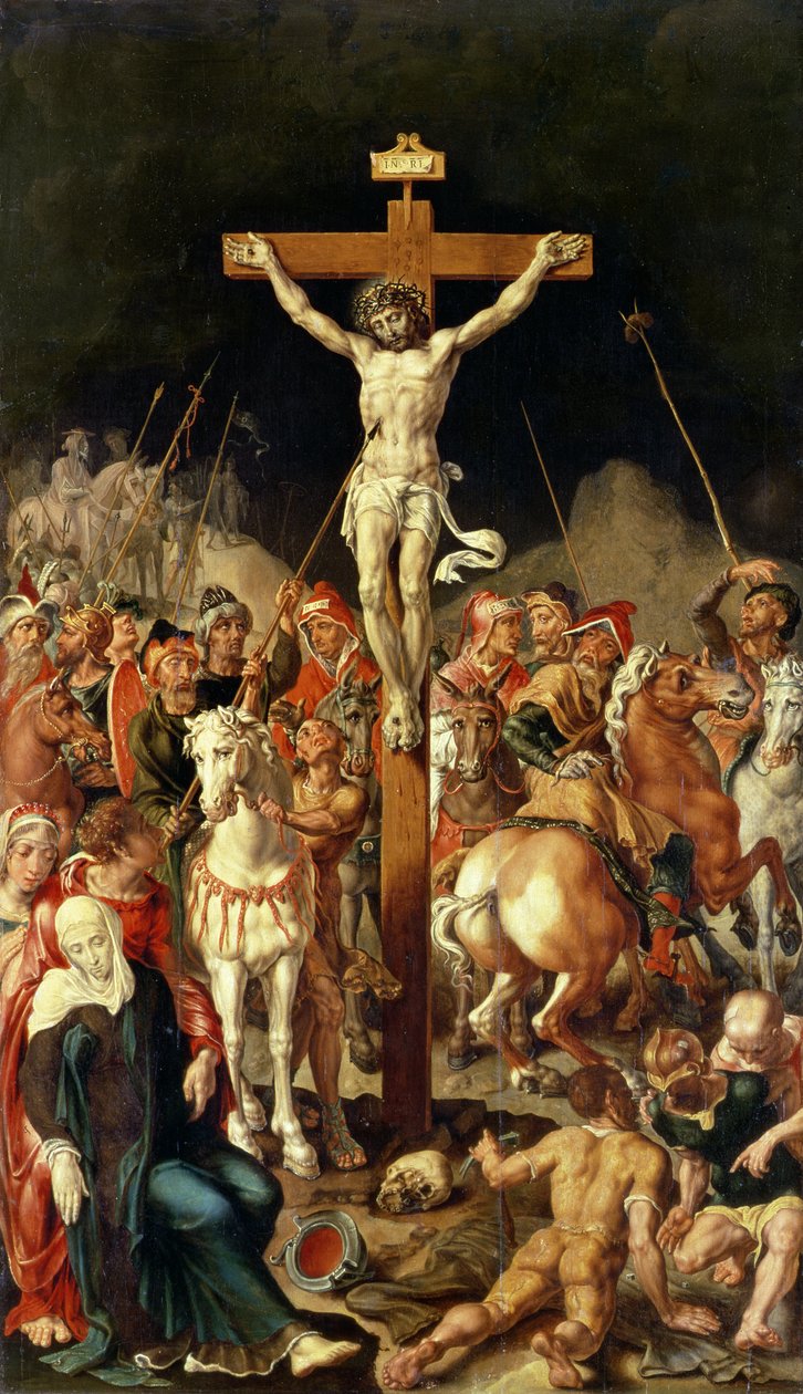 Calvaire, panneau central d